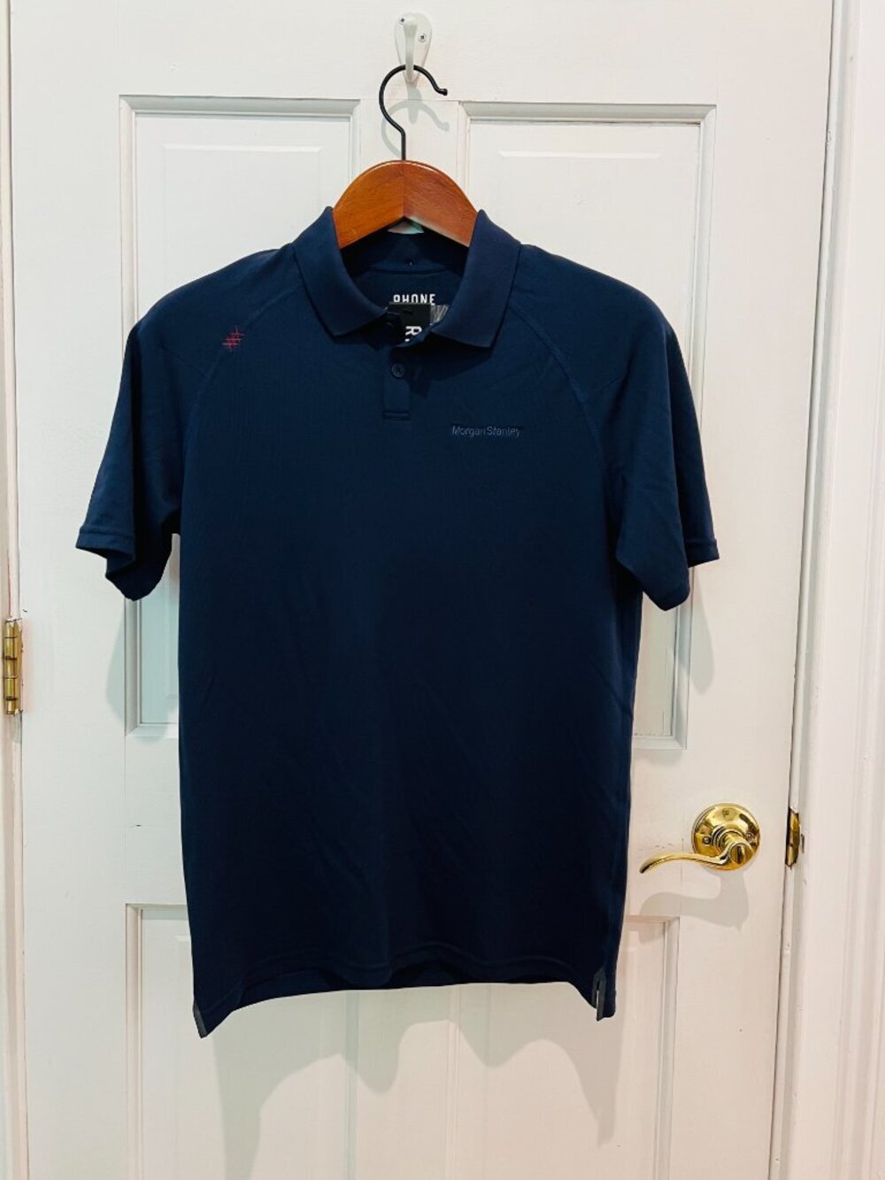 RHONE X Morgan Stanley Delta Polo Size Small NEW